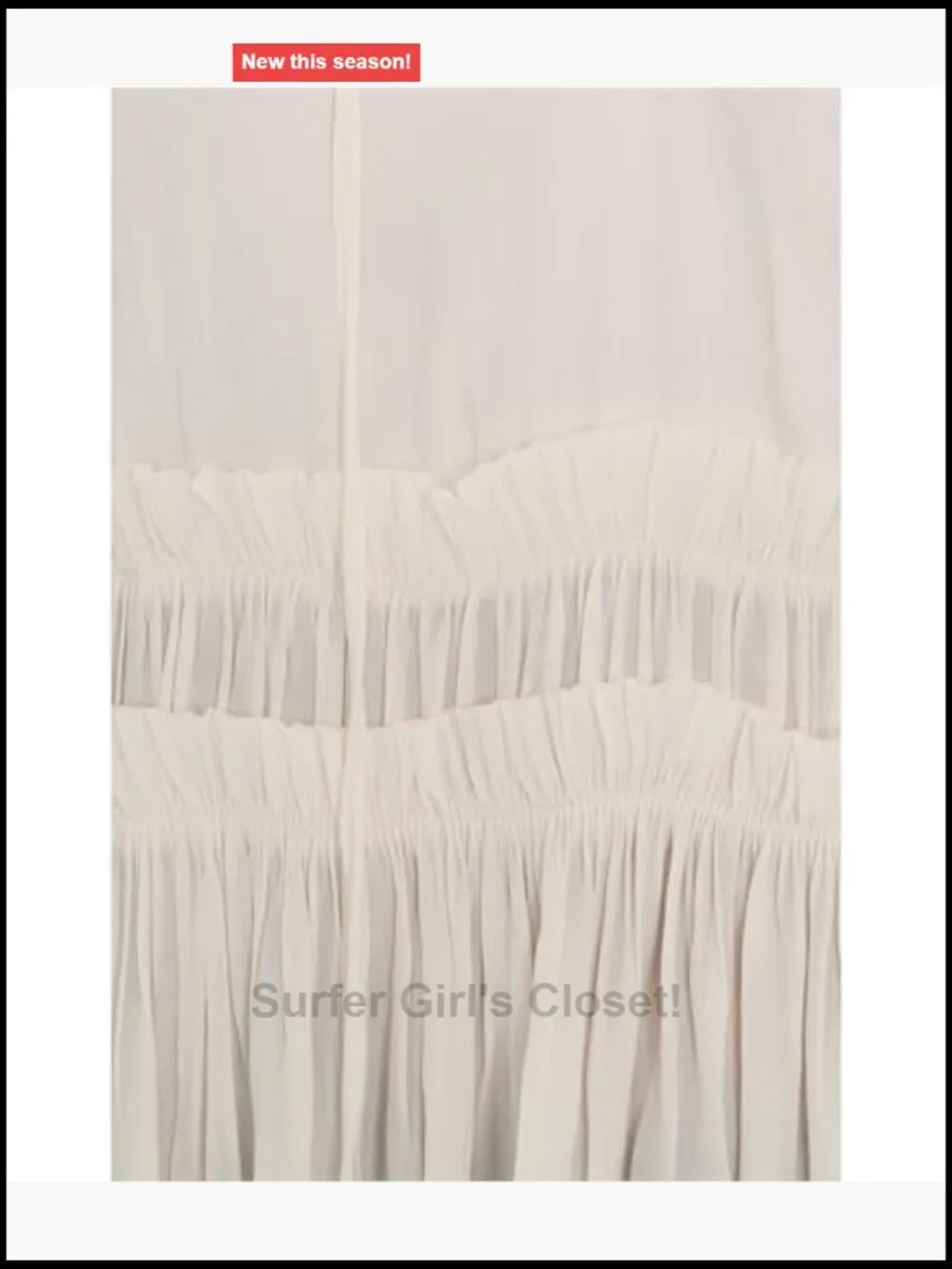 Sleeveless Ruffled Woven Top V-Neck 100% Polyester